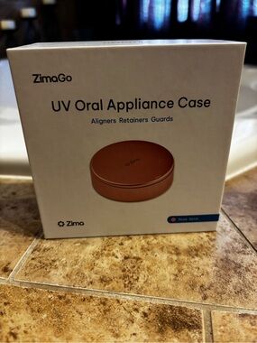 ZimaGo UV Oral Appliance Case - Rose Gold Finish